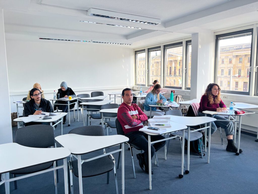 Learning the German language in Braunschweig by IISC